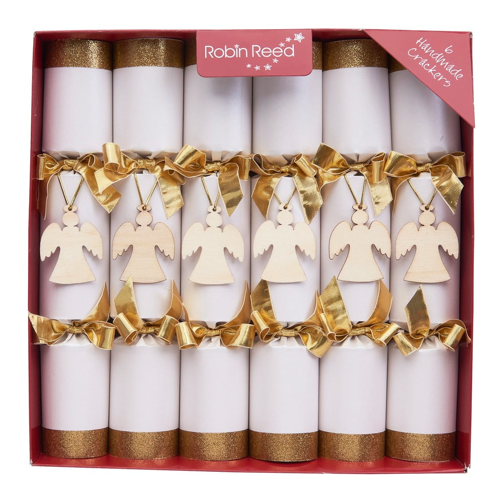 E-shop Vianočné crackery v súprave 6 ks Angel - Robin Reed