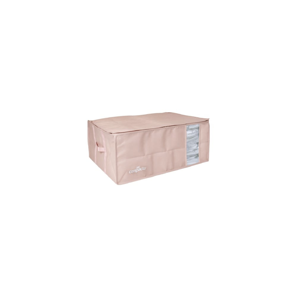 Obrázok Ružový úložný box na oblečenie Compactor XXL Pink Edition 3D Vacuum Bag, 210 l