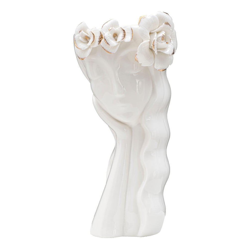 E-shop Biela porcelánová váza Mauro Ferretti Cute Woman