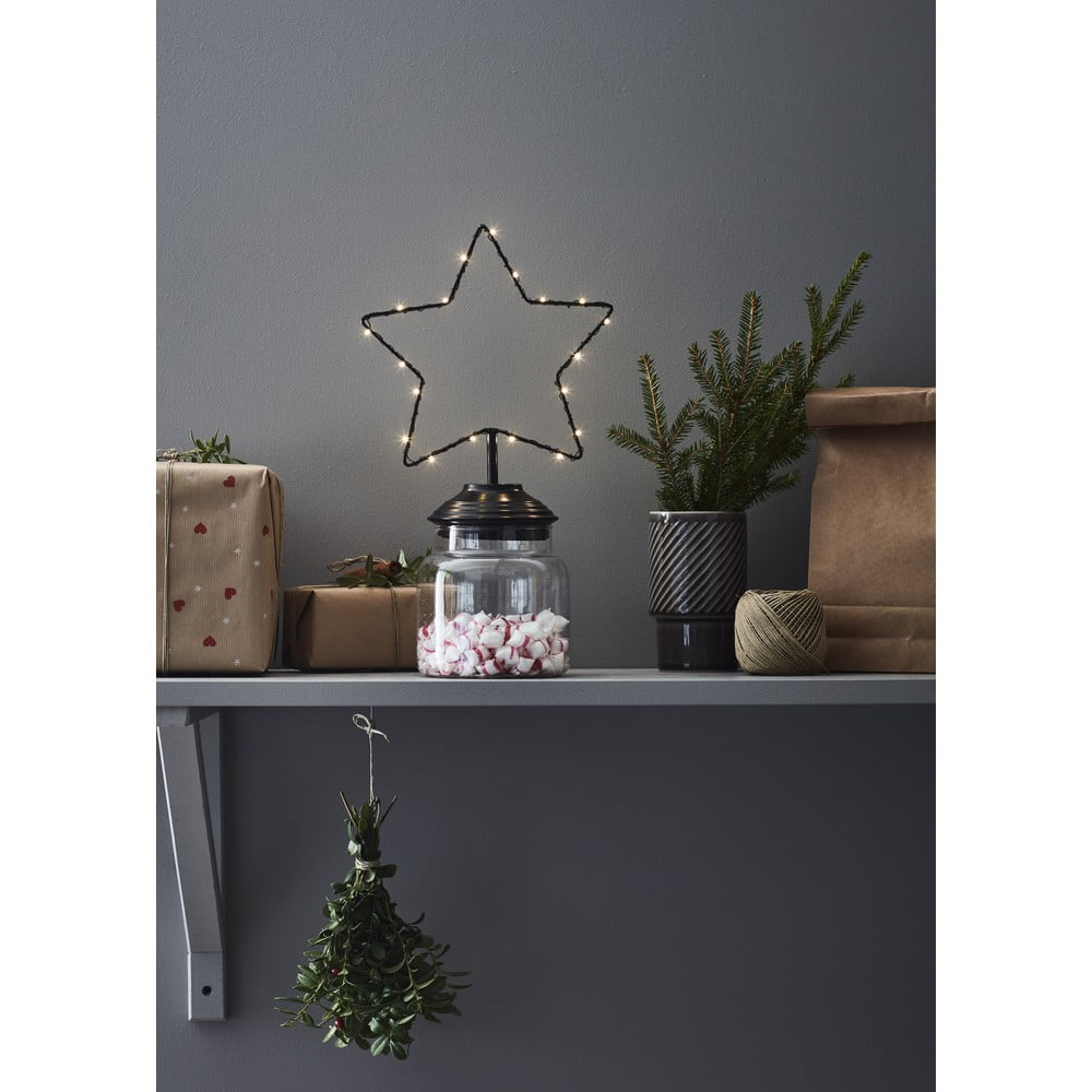 E-shop Čierna vianočná svetelná dekorácia Markslöjd Sweetie