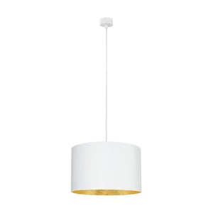 Závesné svietidlo v bielo-zlatej farbe Sotto Luce Mika, ⌀ 40 cm