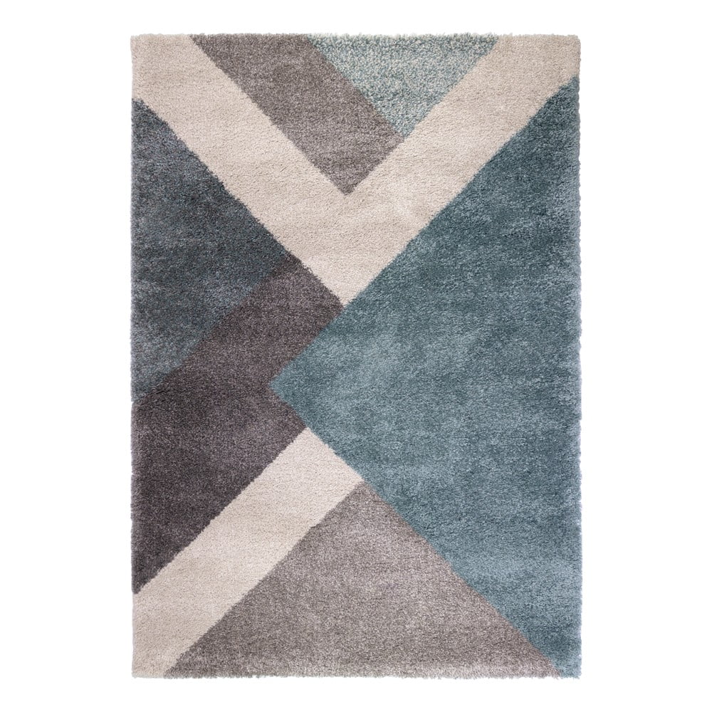 Modro-sivý koberec Flair Rugs Zula, 160 × 230 cm