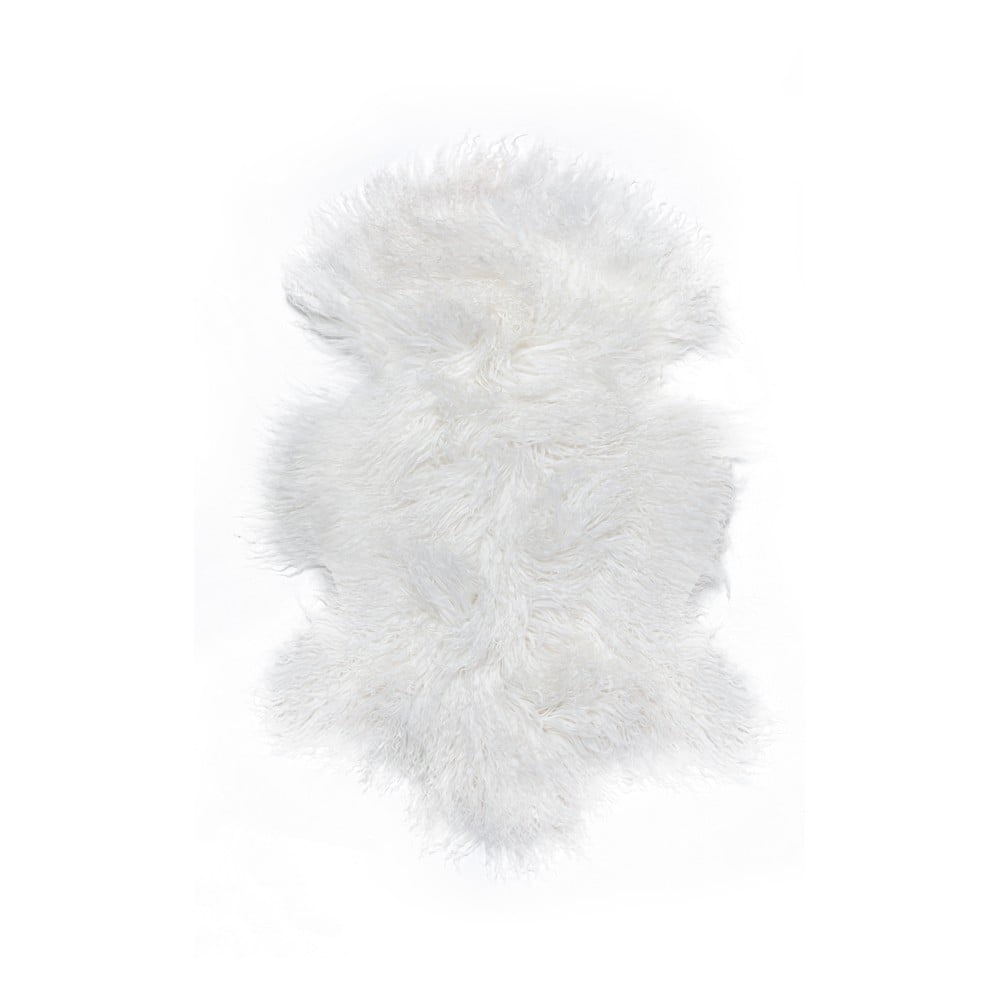 E-shop Biela kožušina z tibetskej ovce Bonami Selection, 60 x 90 cm