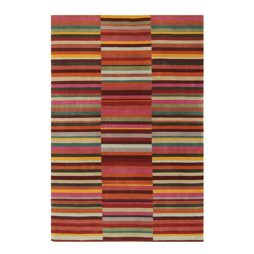 Vlnený koberec Jacob Red, 120x180 cm