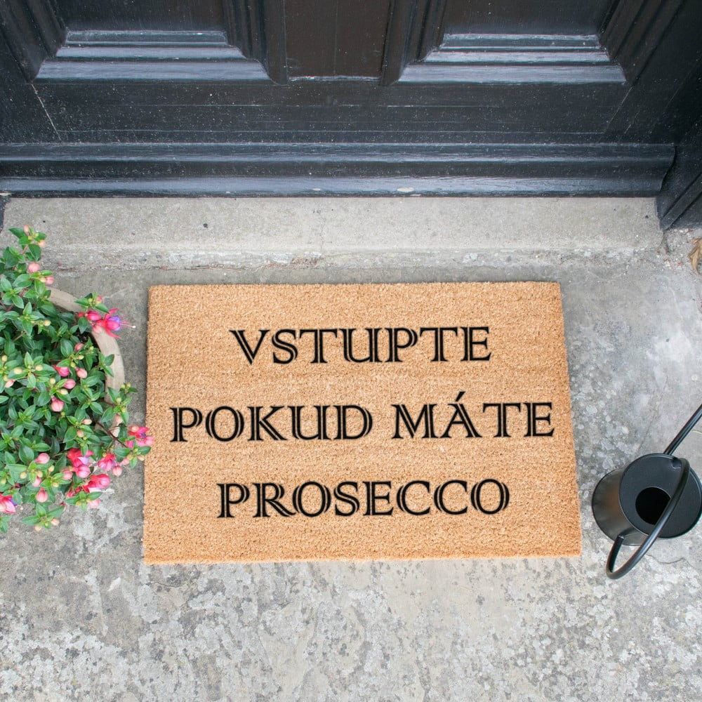 Obrázok Rohožka z prírodného kokosového vlákna ARTS Doormats Vstúpte, 40 x 60 cm