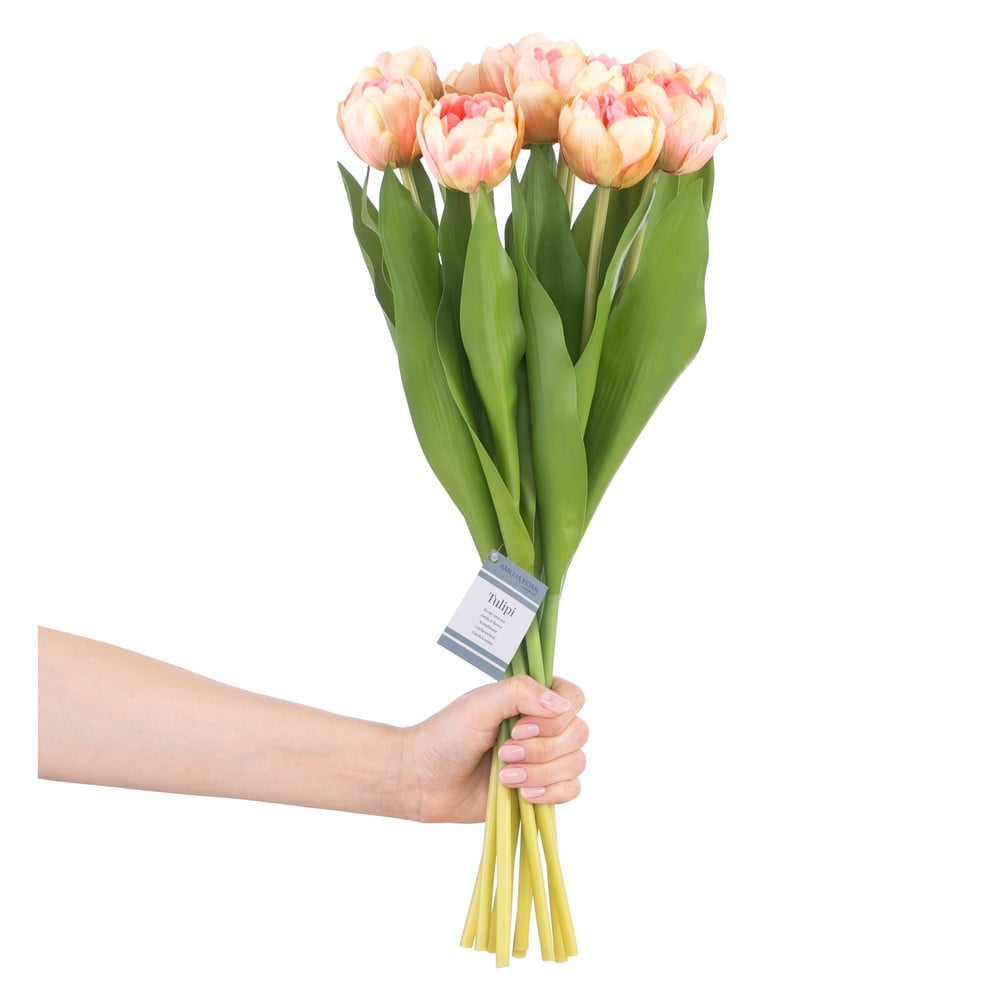 Umelé kvety v súprave 10 ks (výška 38 cm) Tulips – AmeliaHome