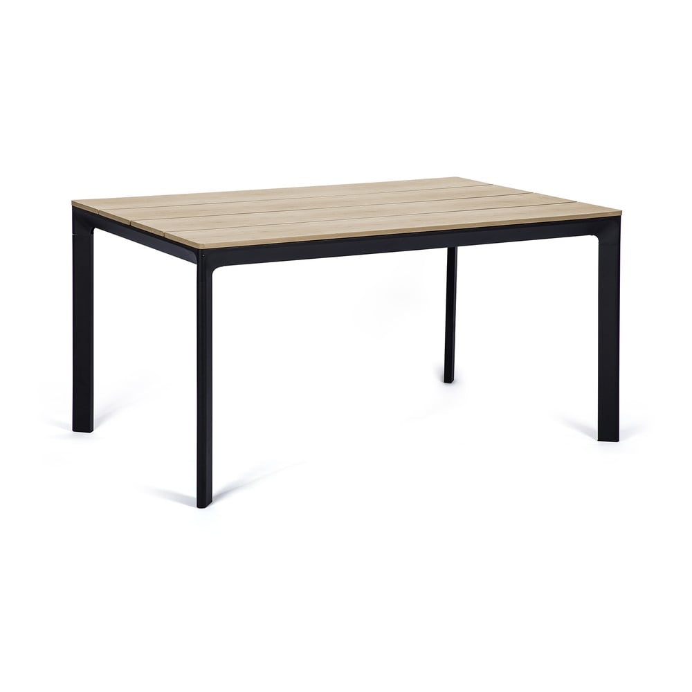 E-shop Záhradný stôl s artwood doskou Bonami Selection Thor, 147 x 90 cm