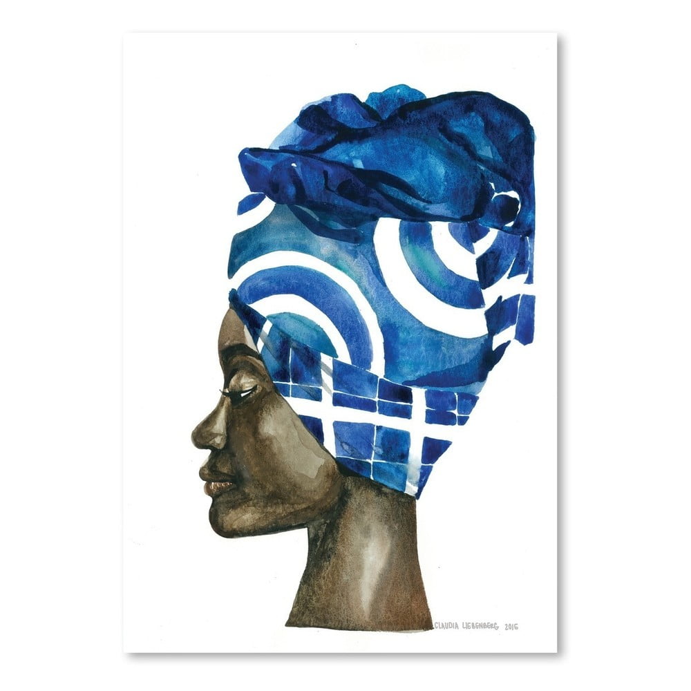 Plagát African Pride II, 30 × 42 cm