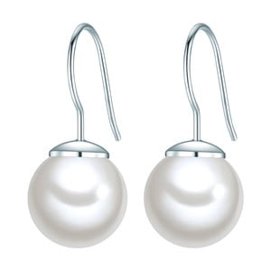 Perlové náušnice Perldesse Boi, perla, ⌀ 1 cm