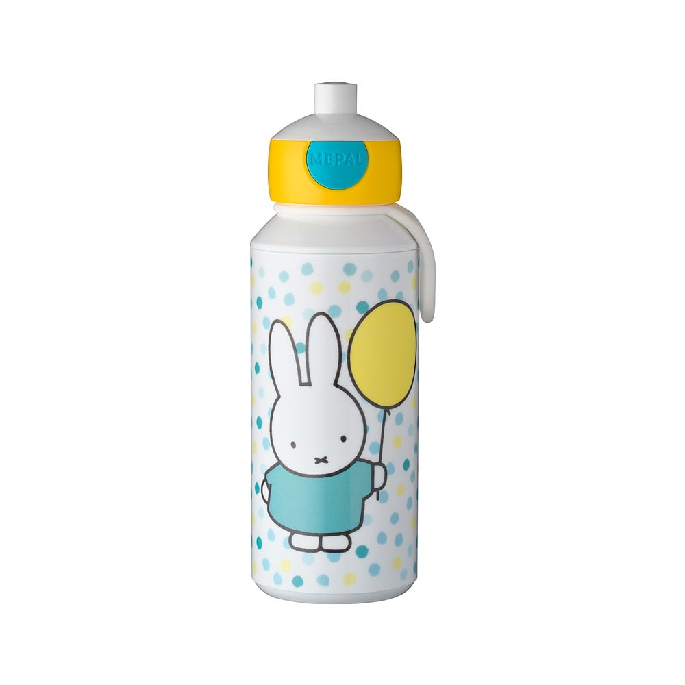 E-shop Detská fľaša na vodu Rosti Mepal Miffy Confetti, 400 ml