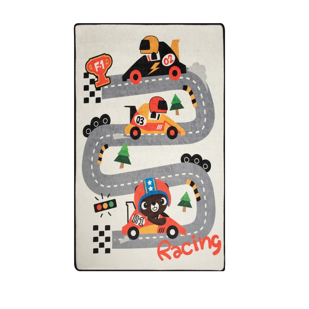 E-shop Detský koberec Race, 100 × 160 cm