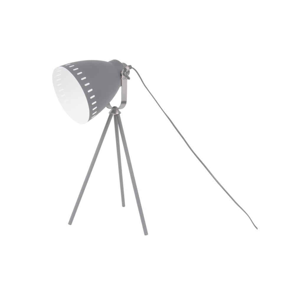 E-shop Sivá stolová lampa Leitmotiv Tristar