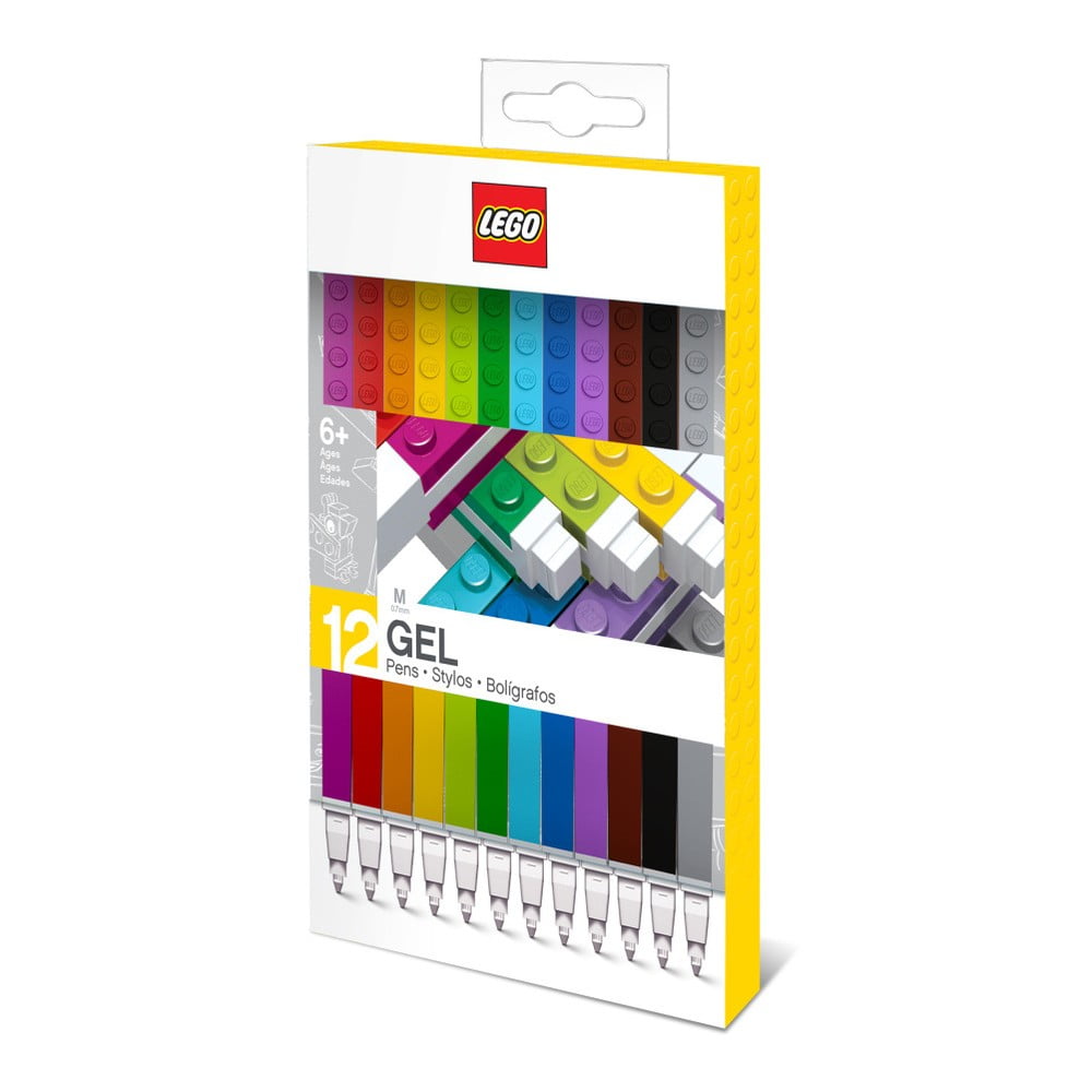 E-shop Sada 12 gélových pier LEGO®