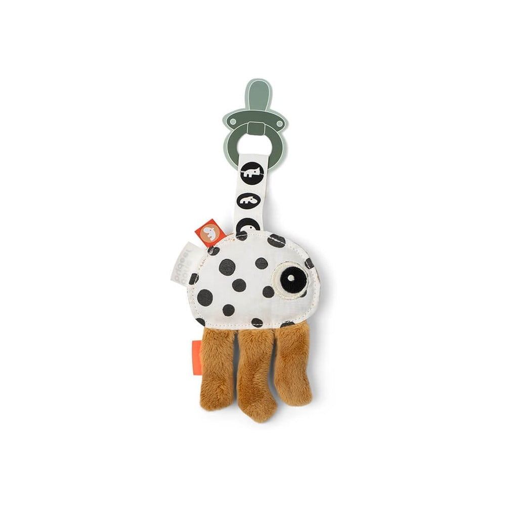 E-shop Maznacia hračka s pútkom na cumlík Done by Deer Cozy Keeper Jelly