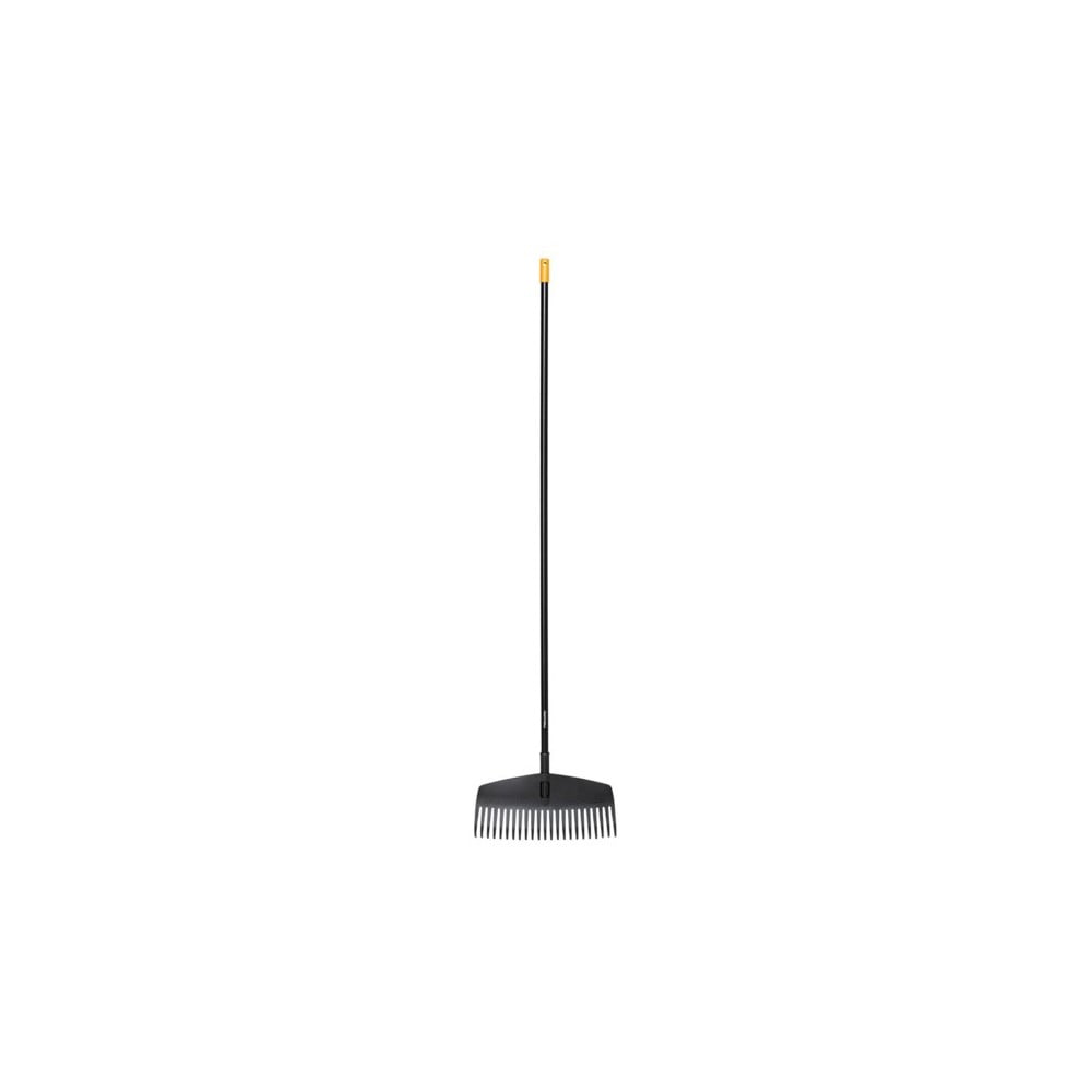 E-shop Čierne univerzálne hrable na lístie Fiskars Solid, šírka 41,5 cm