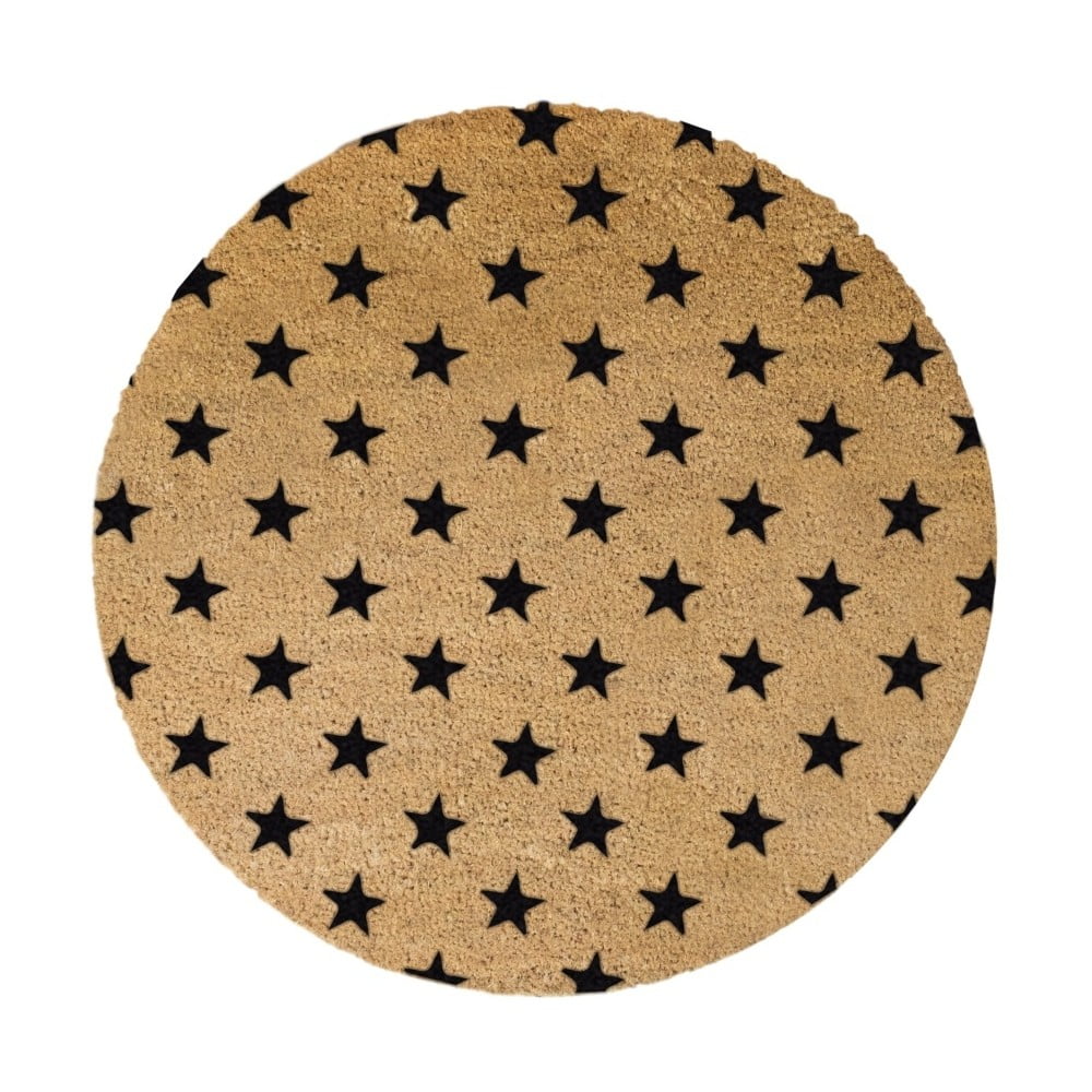 Obrázok Guľatá rohožka Artsy Doormats Stars, ⌀ 70 cm