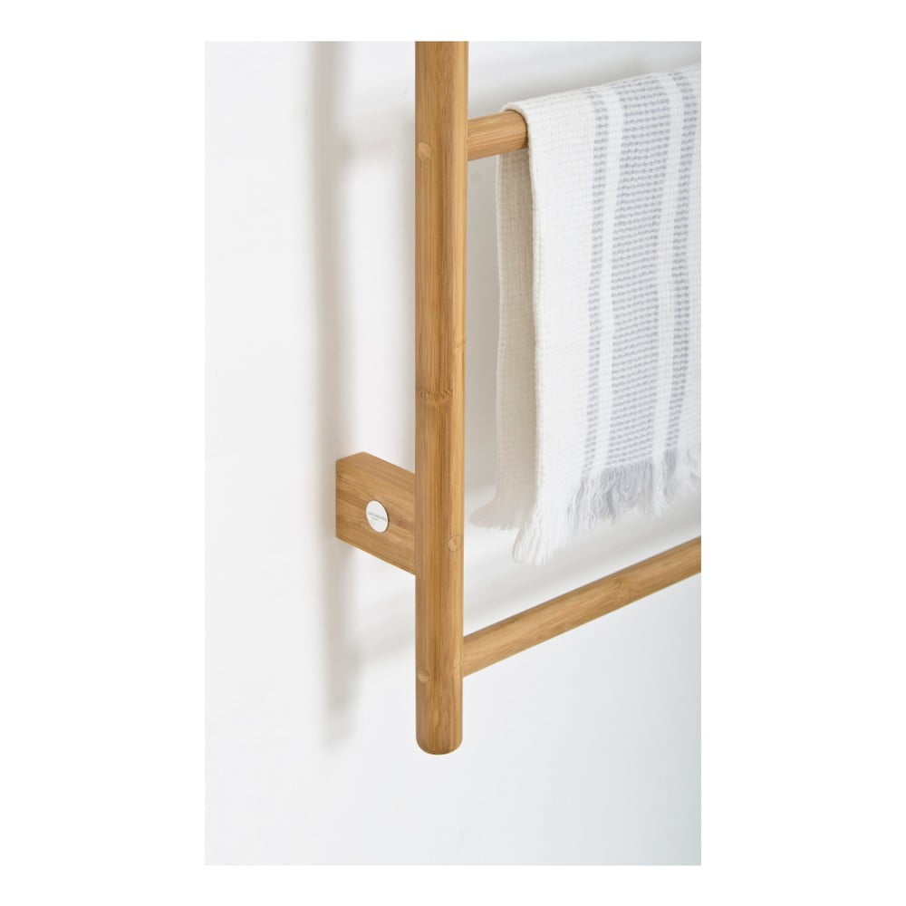 Obrázok Bambusový nástenný držiak na uteráky Wireworks Towel Rail Wallbar