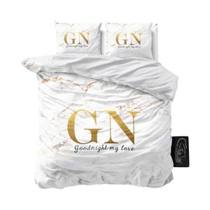 Bavlnené obliečky na dvojlôžko Sleeptime Good Night, 200 × 220 cm