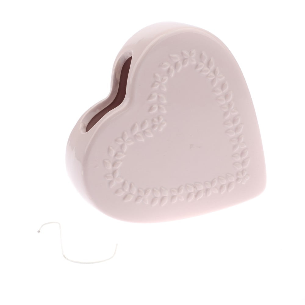 E-shop Ružový keramický zvlhčovač vzduchu Dakls Heart