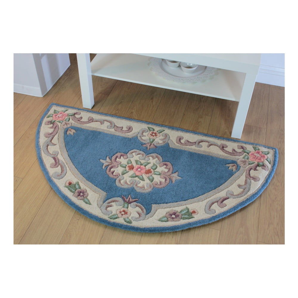 Obrázok Koberec z vlny Flair Rugs Aubusson Blue, 67 × 127 cm