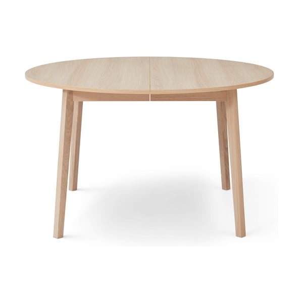 Rozkladací jedálenský stôl v dekore dubového dreva Hammel Single Ø 130 cm