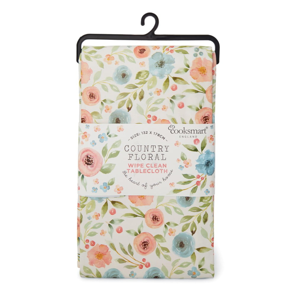E-shop Obrus Cooksmart ® Country Floral, 178 x 132 cm