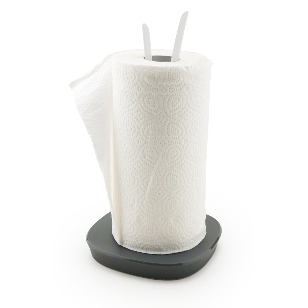 E-shop Bielo-sivý stojan na papierové kuchynské obrúsky Vialli Design Livio