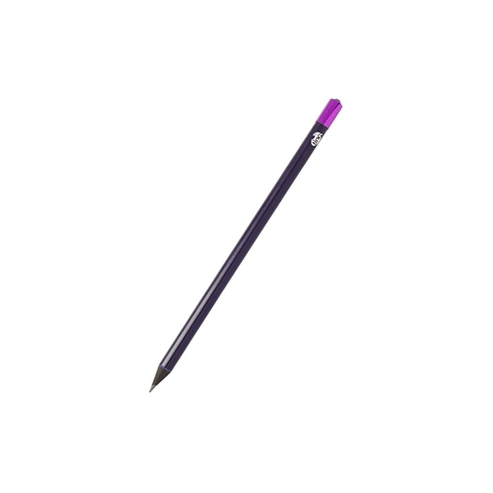 Fialová ceruzka s ozdobou v tvare kryštálu TINC