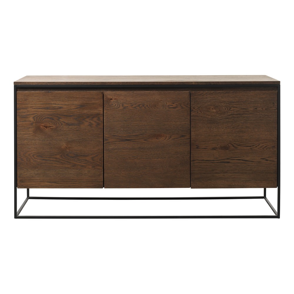 E-shop Komoda s detailmi v dubovom dekore Unique Furniture Rivoli