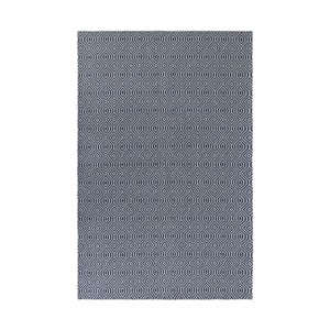 Modrý koberec s prímesou bavlny Flair Rugs Pappel, 153 × 230 cm