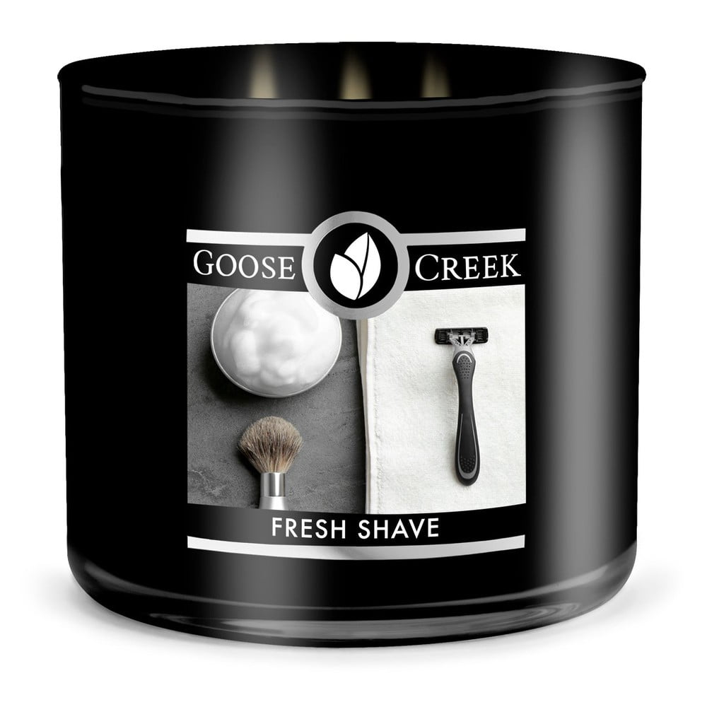 E-shop Pánska vonná sviečka v dóze Goose Creek Fresh Shave, 35 hodín horenia