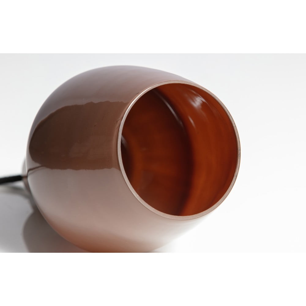 Obrázok Hnedé sklenené stropné svietidlo BePureHome Coffee, ø 22 cm