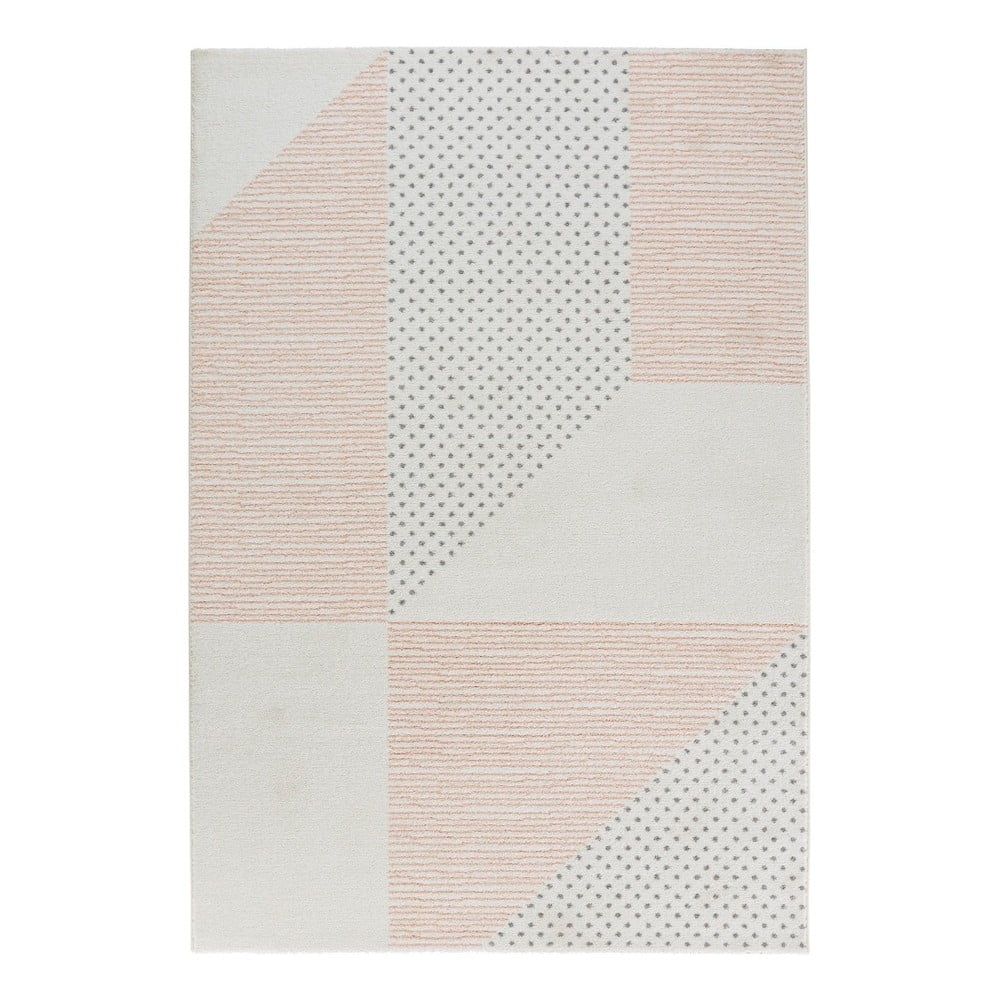 E-shop Krémovo-ružový koberec Mint Rugs Madison, 160 x 230 cm