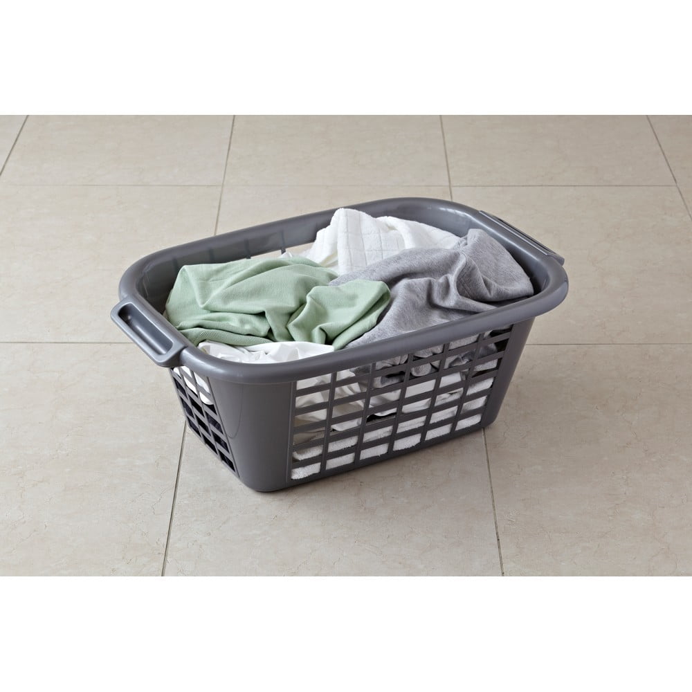 Obrázok Sivý kôš na bielizeň Addis Rect Laundry Basket, 40 l