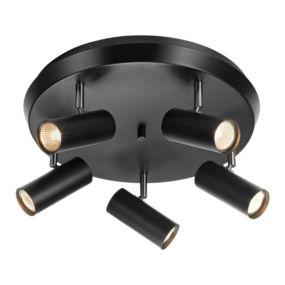 E-shop Čierne stropné svietidlo Markslöjd Torino Ceiling Black 5L