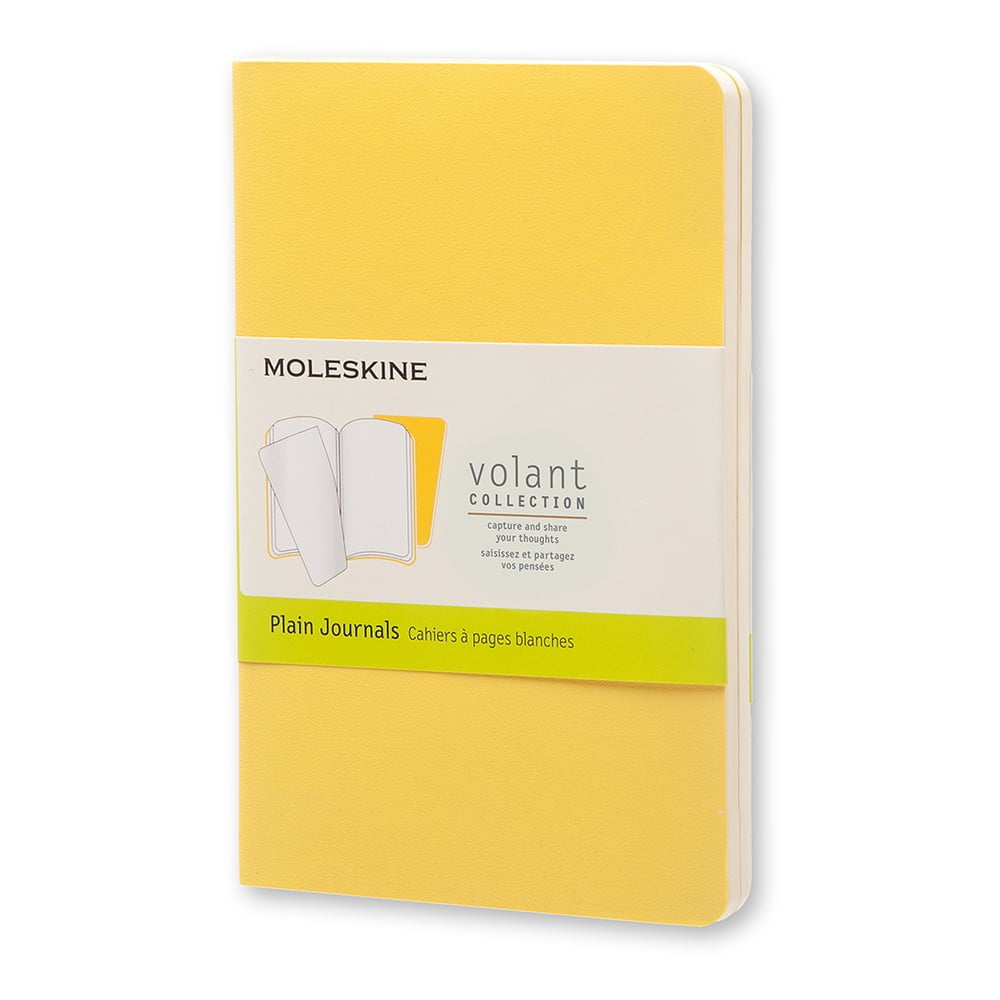 E-shop Žltý zápisník Moleskine Volant, 80 strán