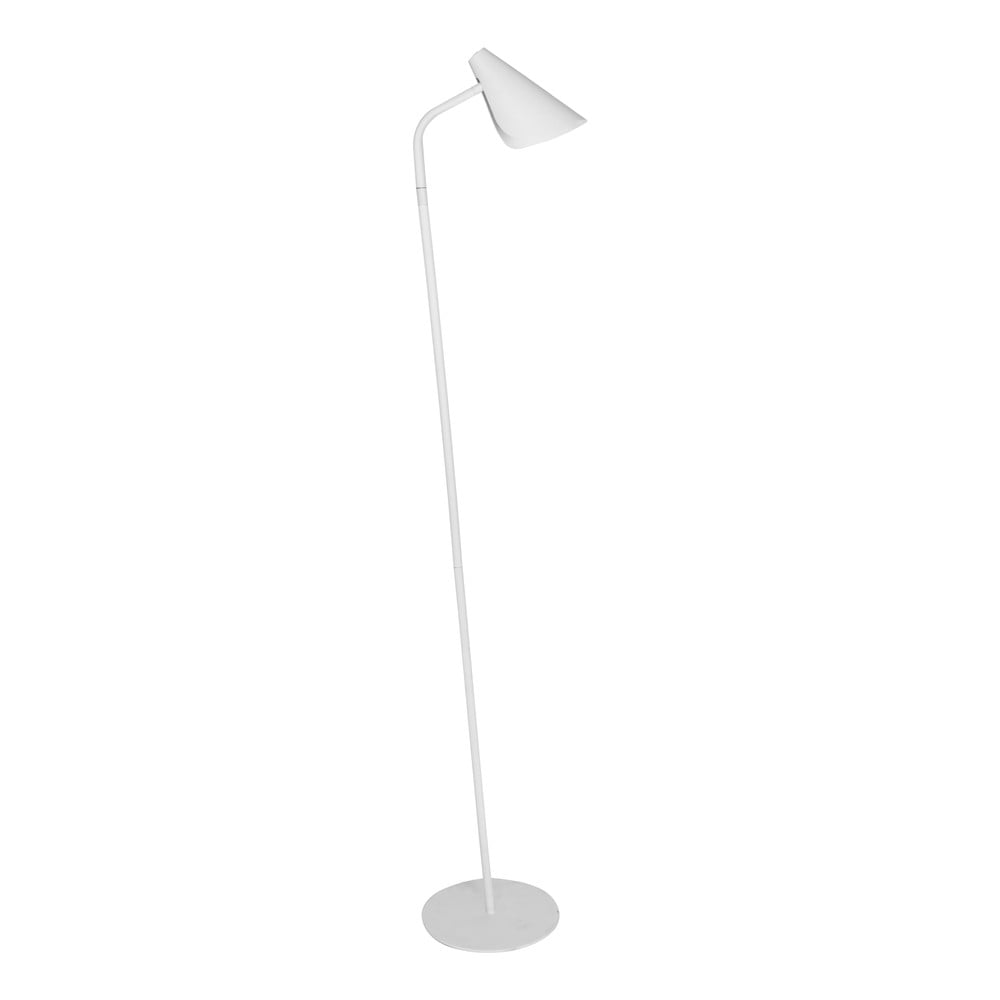 E-shop Biela stojacia lampa SULION Lisboa, výška 150 cm