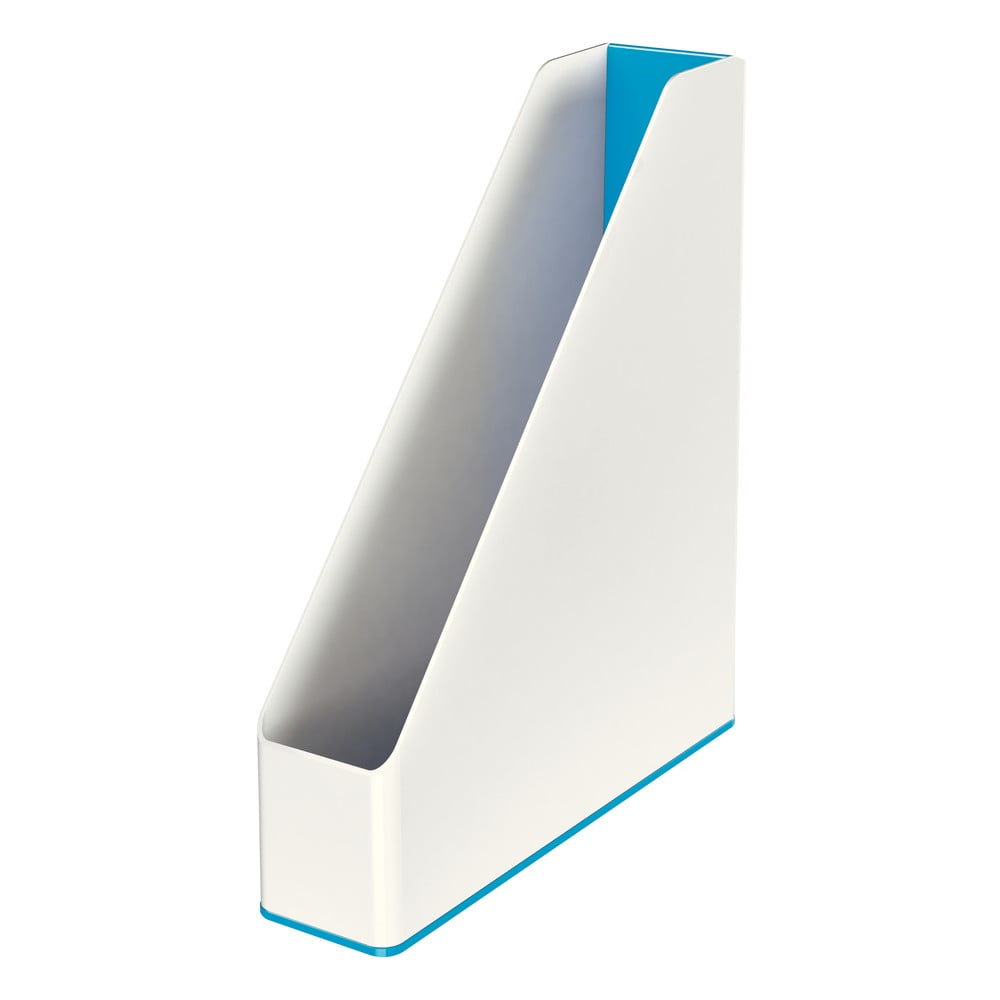E-shop Bielo-modrý stojan na časopisy Leitz WOW