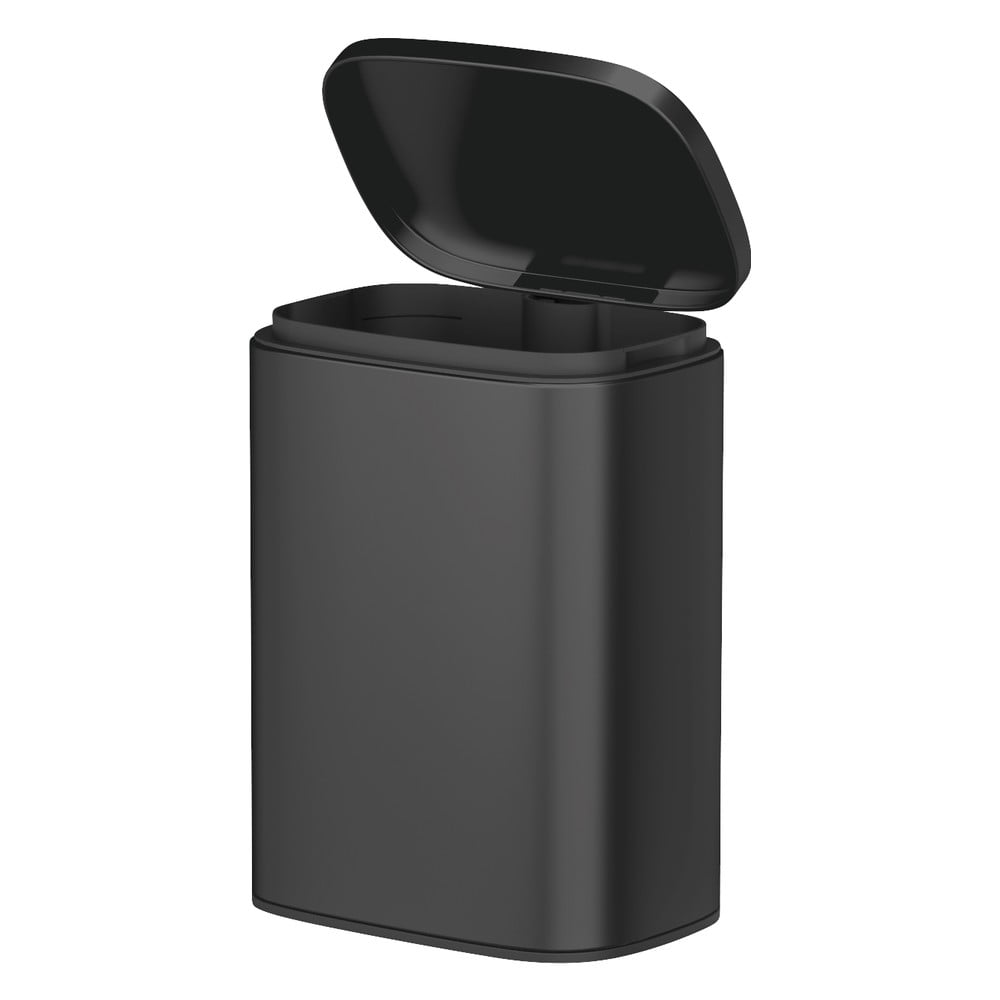 E-shop Čierny odpadkový kôš z nehrdzavejúcej ocele Wenko Sare