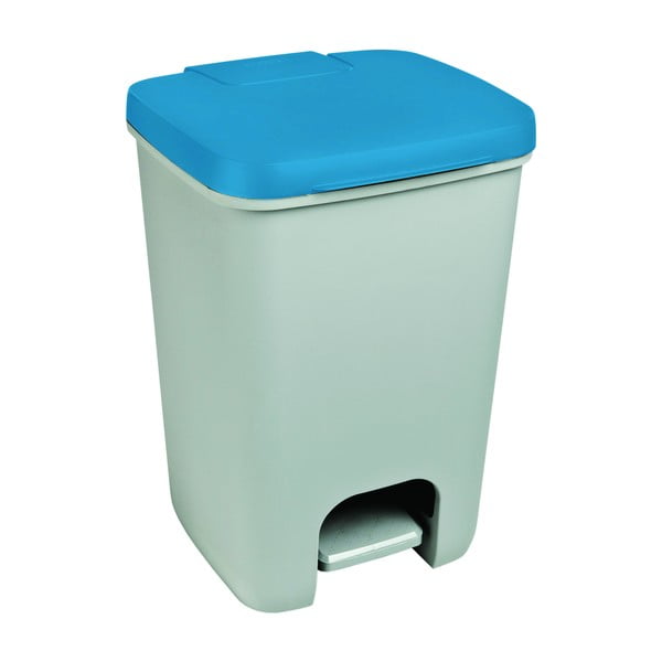 Sivo-modrý odpadkový kôš CURVER Essentials, 20 l