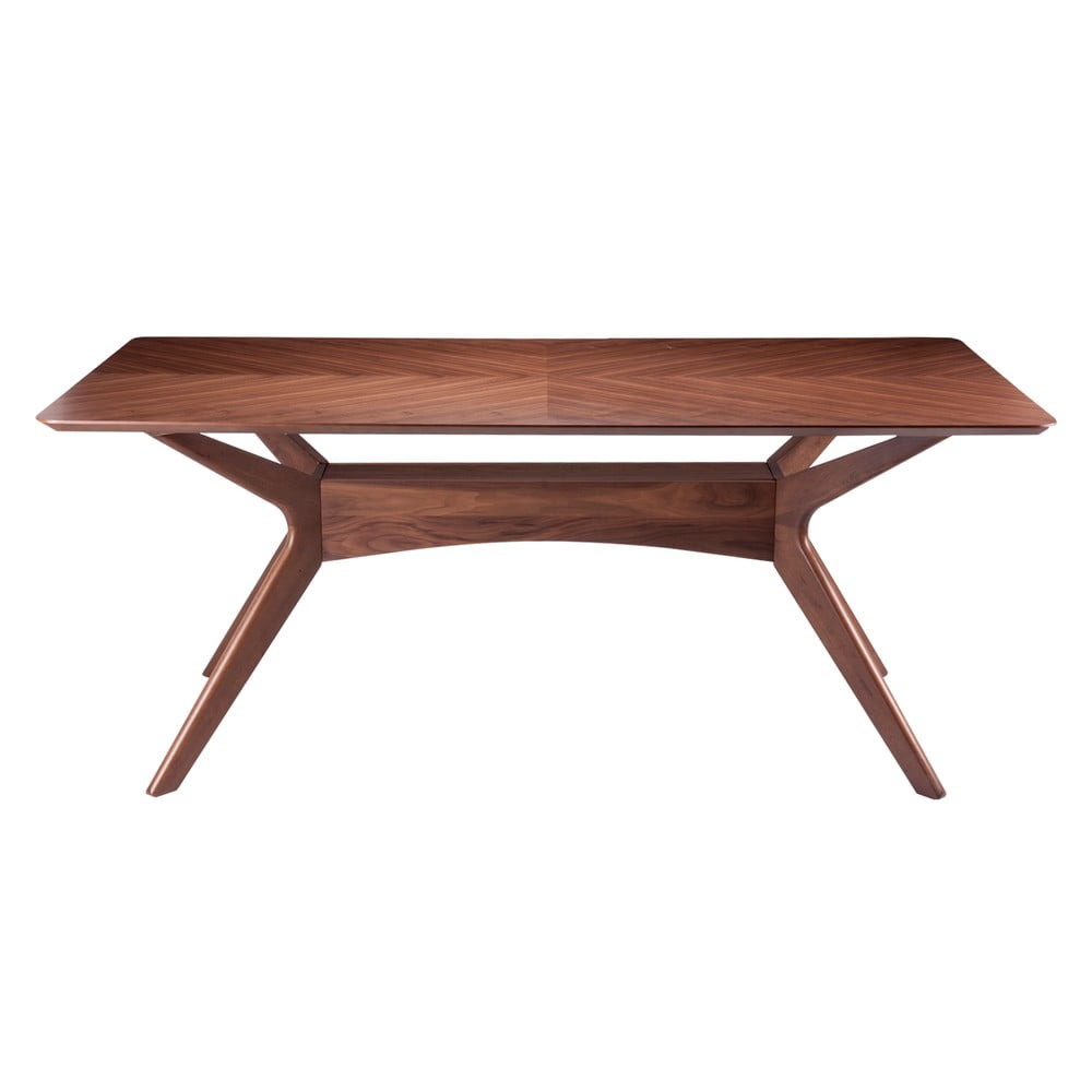 E-shop Jedálenský stôl v dekore orechového dreva sømcasa Helga, 180 x 95 cm