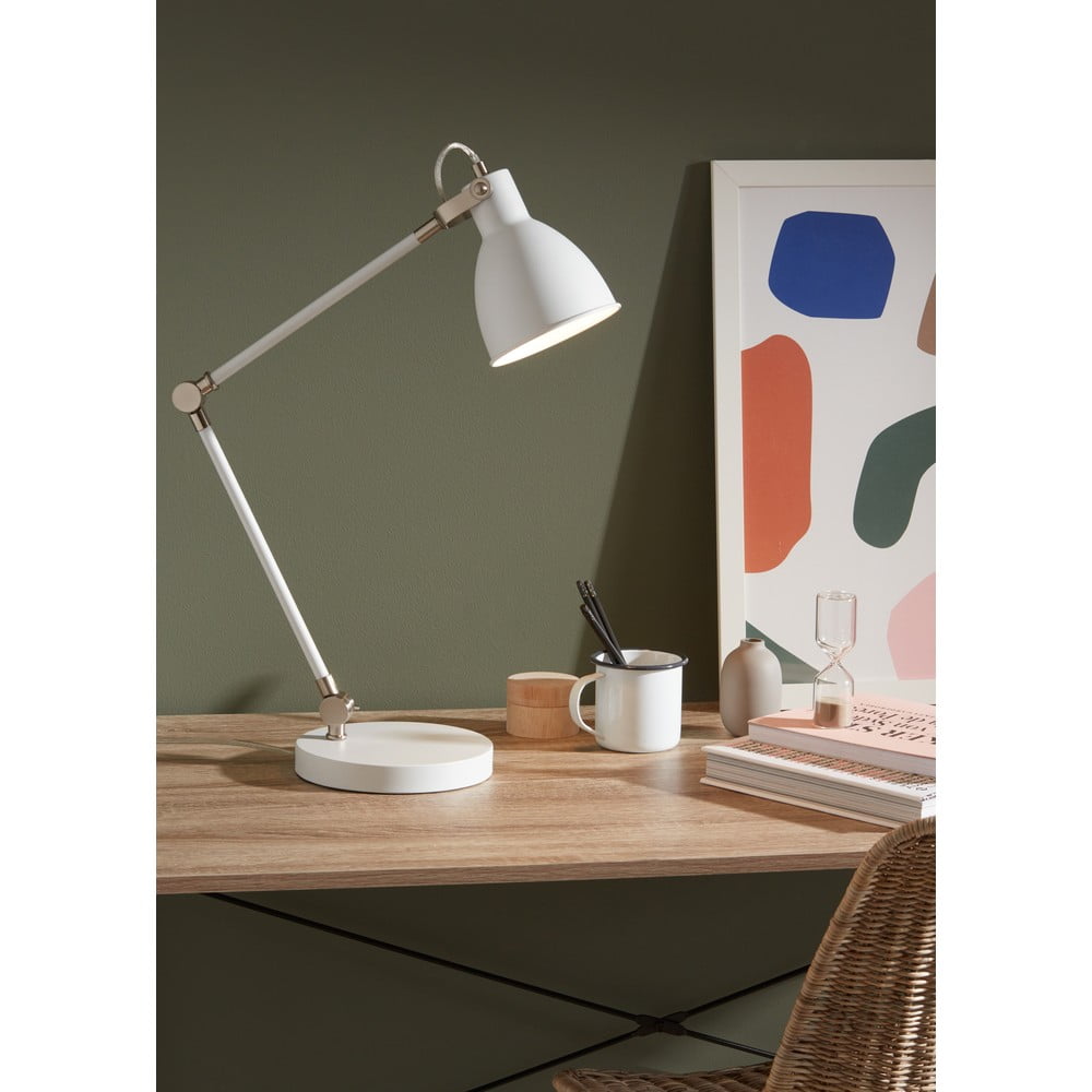 Obrázok Biela stolová lampa Markslöjd House Table White