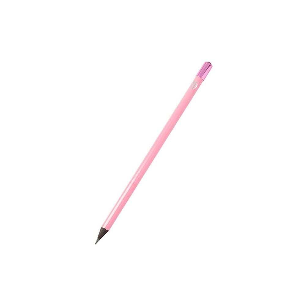 Ružová ceruzka s ozdobou v tvare kryštálu TINC