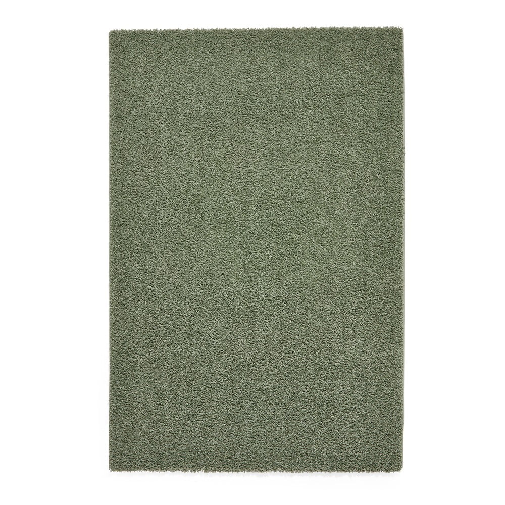 Zelený prateľný koberec z recyklovaných vlákien 80x150 cm Bali – Think Rugs