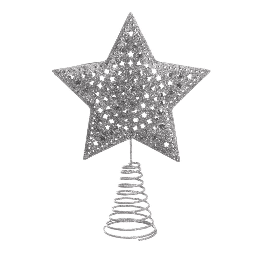 E-shop Hviezda na vianočný strom v striebornej farbe Casa Selección Terminal