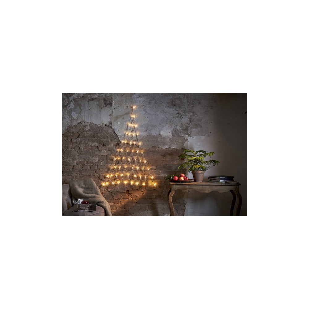 E-shop Vianočná svetelná LED dekorácia Star Trading Star Curtain, výška 120 cm