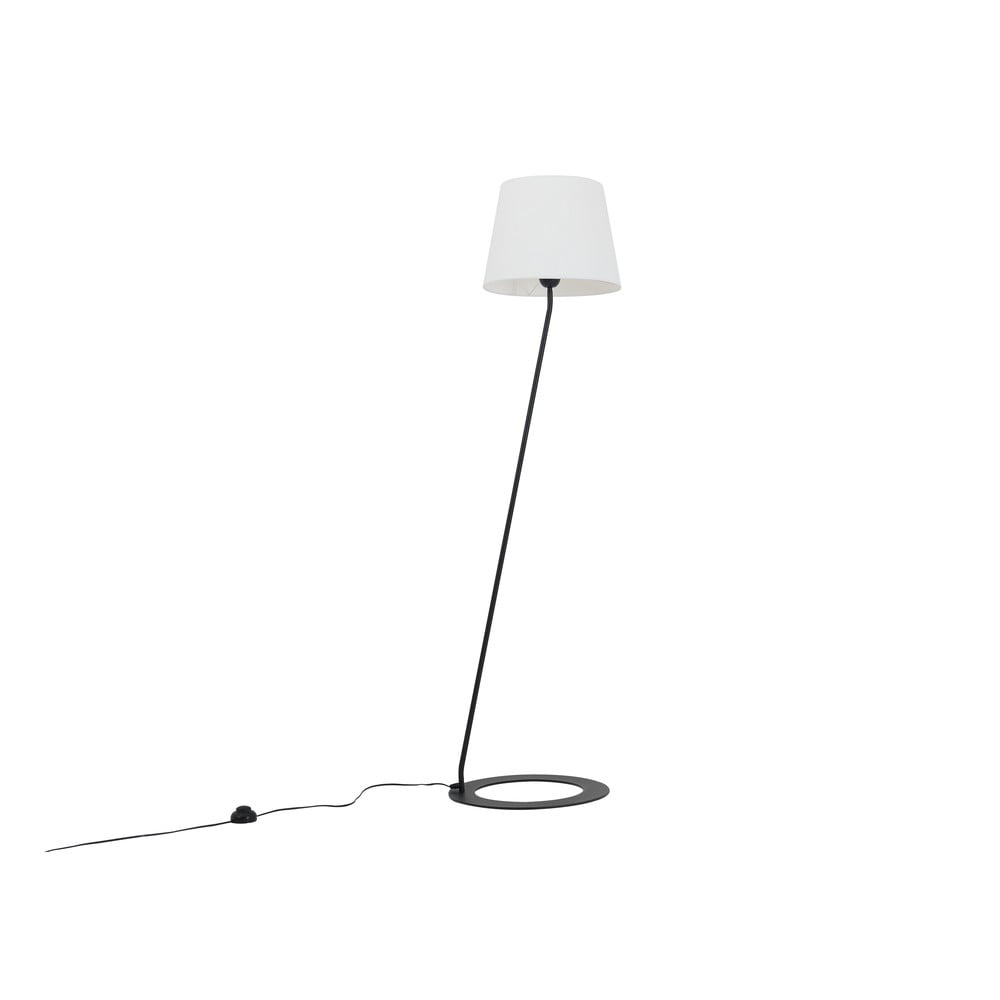 E-shop Biela/čierna stojacia lampa Shade - CustomForm