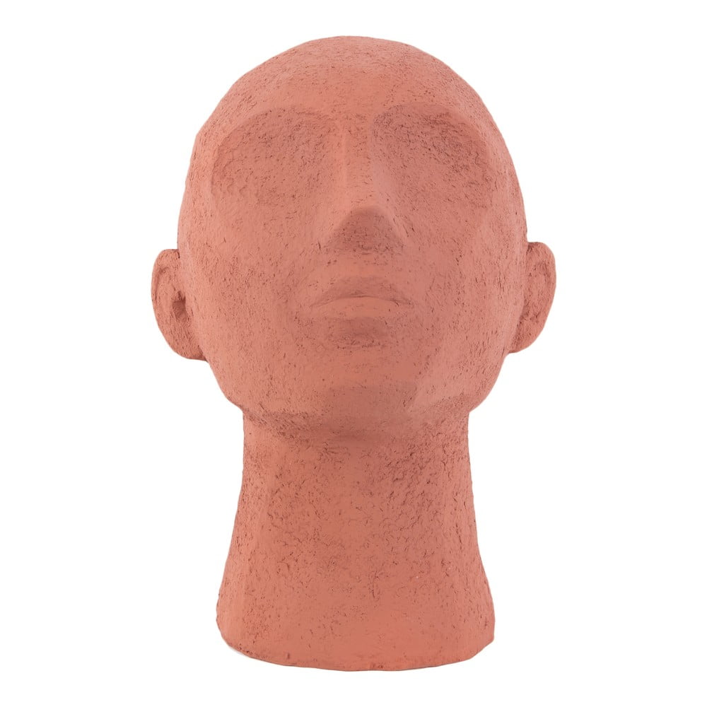 Obrázok Terakotovooranžová dekoratívna soška PT LIVING Face Art, výška 22,8 cm