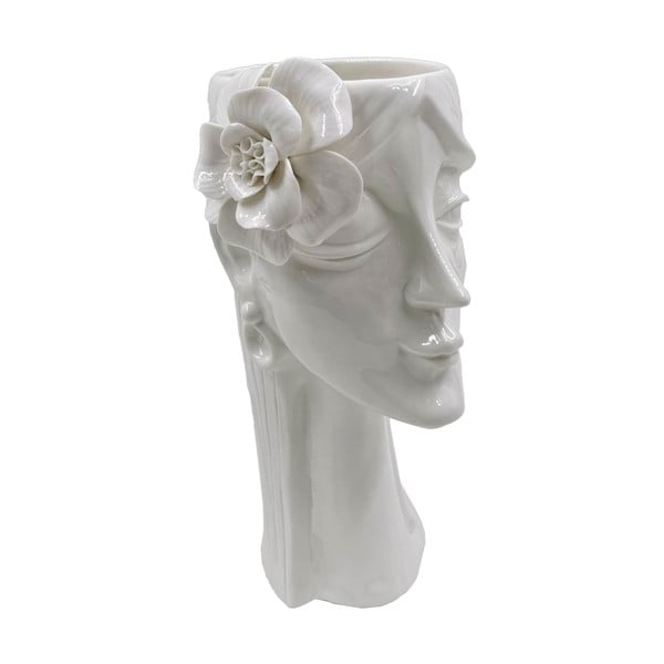 Biela porcelánová váza Mauro Ferretti Woman