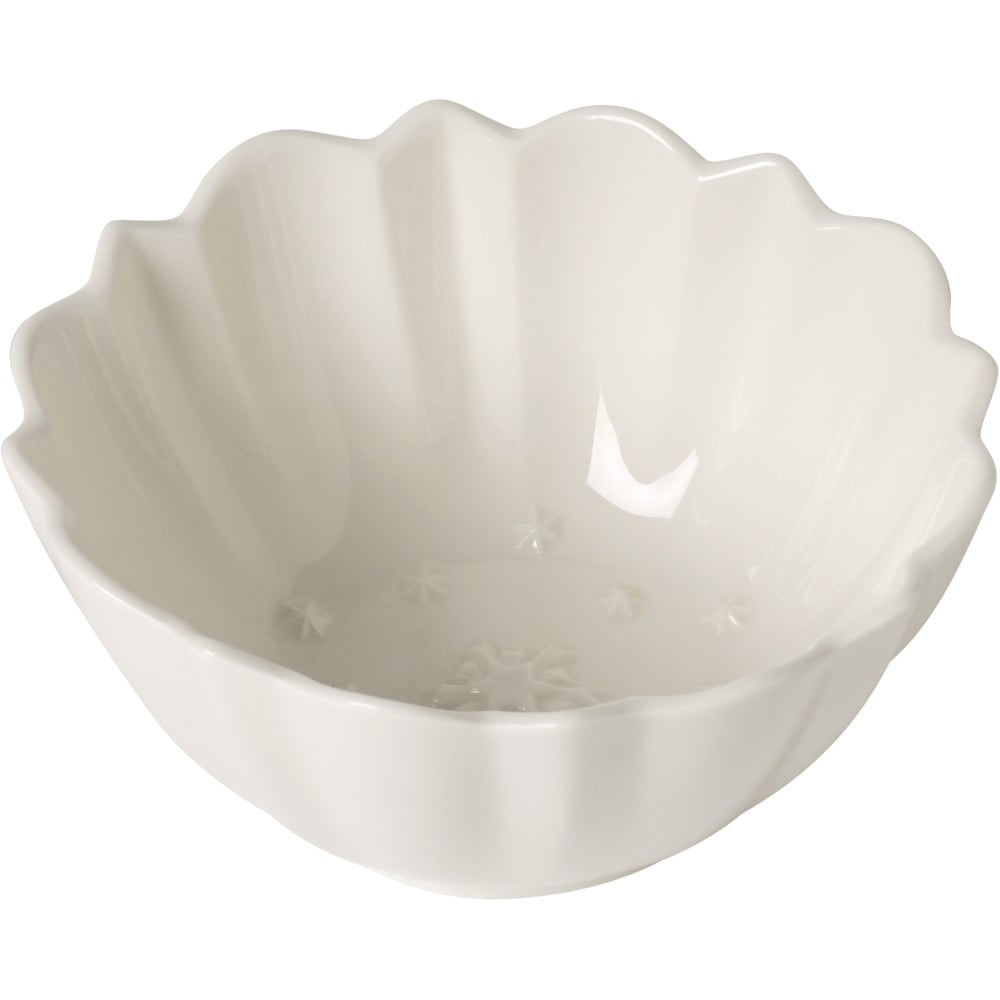 E-shop Biela porcelánová miska s vianočným motívom Villeroy & Boch, ø 14,5 cm